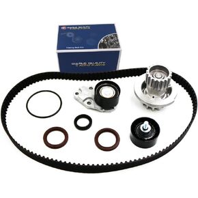 Timing Belt Kit Water Pump w/Gaskets Tensioner 2004 2005 2006 2007 2008 For Chevrolet Aveo 1.6L DOHC L4 16V