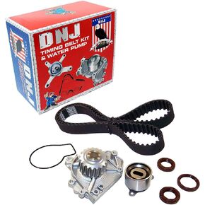 DNJ TBK212AWP Timing Belt Kit with Water Pump for 1996-2001 / Acura, Honda/CR-V, Integra / 1.8L, 2.0L / DOHC / L4 / 16V / 1834cc, 1972cc / B18B1, B20B4, B20Z2