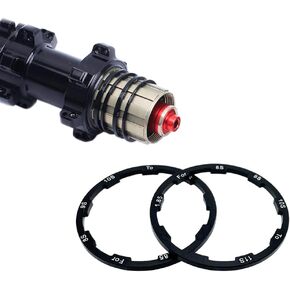 Cassette Spacer MTB Road Bike Flywheel Hub Spacer 1.85mm (Pack of 2)