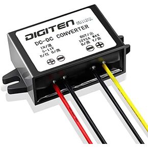 DIGITEN DC 6V 5-11V to 12V 2A Step up Converter Regulator Waterproof Boost Power Module