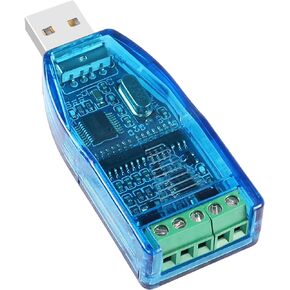 YACSEJAO USB to RS485 RS232 Converter USB 2.0 to RS-485 RS-232 Serial Port Adapter with CH340 Chip for Windows 11 10 8 7 XP Mac OS