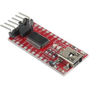 FT232RL Mini USB to TTL Serial Converter FTDI Adapter Module Support 3.3V 5.5V(1Pcs)