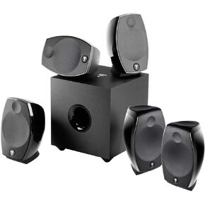 Focal SIB EVO Atmos 5.1.2 Two-Way Bass-Reflex Satellite Home Cinema Loudspeaker System Compatible with Dolby Atmos