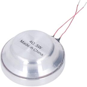Walfront 35MM Round Resonance Speaker Single Direction Internal Magnetic Type All Frequency Vibration Louderspeaker for Electronic Equipment 85dB 5W (4Ω 5W)
