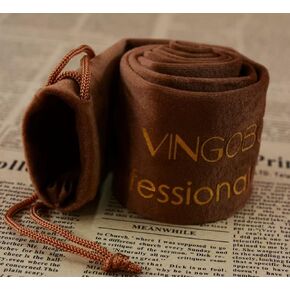4/4 Full Size Violin Bow Velvet Bag for Single Violin/Viola/Cello/French Bass Bow Protection Case Dust Cover