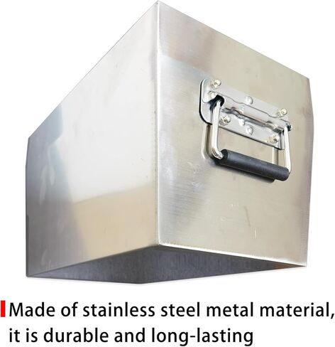 صندوق أدوات من الفولاذ المقاوم للصدأ من Etrack Accessories، ملحقات المسار الإلكتروني لسلة تخزين المسار الإلكتروني للمقطورة المغلقة (عبوة واحدة) in Kuwait