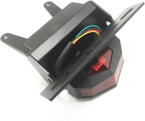 Compatible with CRF 250L CRF250L 2013-2019 LED Brake Tail Light Turn Signal Blinker License Plate Holder Rear Tail Tidy Fender Eliminator Kit Red in Saudi Arabia
