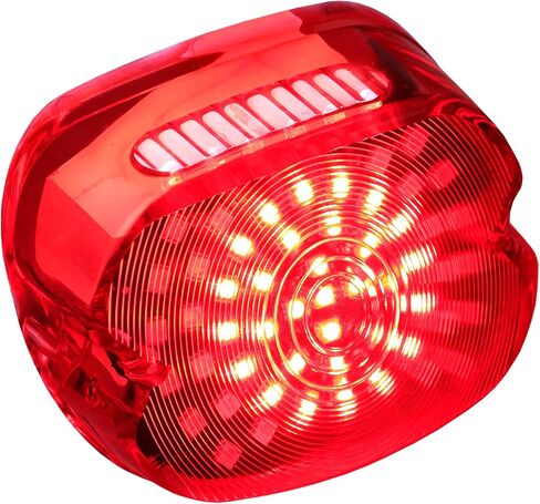 دراجة نارية LED الخلفية الذيل ضوء المدخن بدوره إشارة المصابيح الخلفية الانظار استبدال ل هارلي داينا سبورتستر 883 1200 طريق الملك in Kuwait