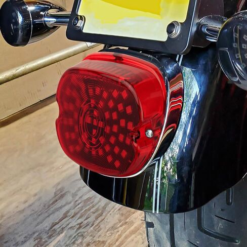 دراجة نارية LED الخلفية الذيل ضوء المدخن بدوره إشارة المصابيح الخلفية الانظار استبدال ل هارلي داينا سبورتستر 883 1200 طريق الملك in Kuwait