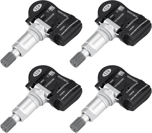 56053031AD مستشعر TPMS نظام مراقبة ضغط الإطارات 433 ميجاهرتز لكرايسلر 300/200/سيبرينج/تاون آند كانتري، لدودج أفينجر/كاليبر/جراند كارافان/رحلة/شاحن/ماغنوم (4 قطع) in Saudi Arabia