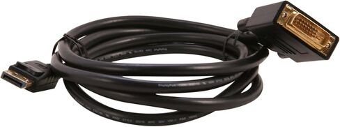 Nippon Labs DP-DVI-3 كابل عرض 3 أقدام إلى ذكر إلى كابل DVI-D ذكر 20 AWG in Kuwait