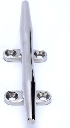 Amarine Made 2 Pack من الفولاذ المقاوم للصدأ بقاعدة مفتوحة - مرابط للقارب - 4 بوصة، مرابط حبل، مرابط حوض القارب - مثالية للبحرية، سطح السفينة، الديكور البحري، سحب الخزانة/خطاف المنشفة/شماعة المعطف-9995S4 in Kuwait