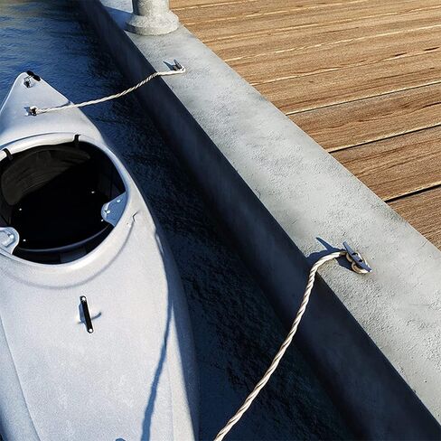 مرابط القارب 4in، 6in، 8in، حبل المربط المجلفن قفص الاتهام من الحديد الزهر للتطبيقات البحرية أو الزخرفية 4PACK in Kuwait