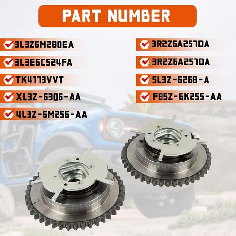 مجموعة سلسلة توقيت المحرك 5.4 لتر، مراحل مضخة الزيت والمياه وصمامات VVT تناسب 2004-2008 Ford F150 F250 F350 5.4L V8، لأجزاء ما بعد البيع لمحرك Lincoln Navigator 5.4L V8 2005-2010 in Saudi Arabia