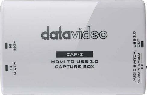 صندوق التقاط Datavideo Cap-2 HDMI إلى USB 3.0 in Kuwait