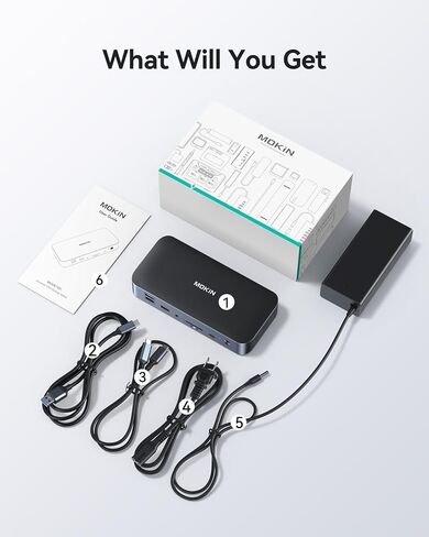 محطة إرساء الكمبيوتر المحمول DisplayLink بشاشة مزدوجة، قاعدة USB C بقوة 120 وات، محطة إرساء USB C مع 2 HDMI، 2 DisplayPort، 2.5 جيجابت في الثانية إيثرنت، USB 3.1/3.0/2.0، SD/TF لجهاز MacBook Pro/Air/Dell/HP/Lenovo in Kuwait