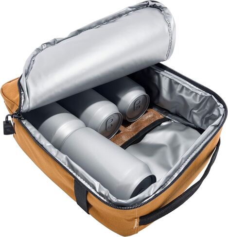 Carhartt Gear B0000373 Cargo Series Insulated 4 Can Lunch Cooler - One Size Fits All - Dark Blue in Saudi Arabia