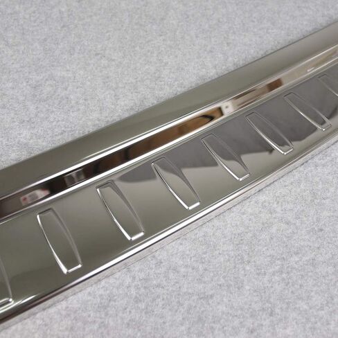 Beautost for Benz GLE 350 450 450e 580 W167 2020 2021 2022 2023 2024 Rear Bumper Sill Plate Guard Cover Trim Stainless Steel (Black) in Kuwait