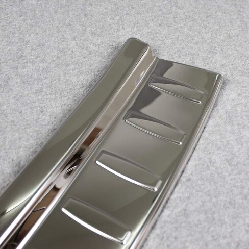 Beautost for Benz GLE 350 450 450e 580 W167 2020 2021 2022 2023 2024 Rear Bumper Sill Plate Guard Cover Trim Stainless Steel (Black) in Kuwait