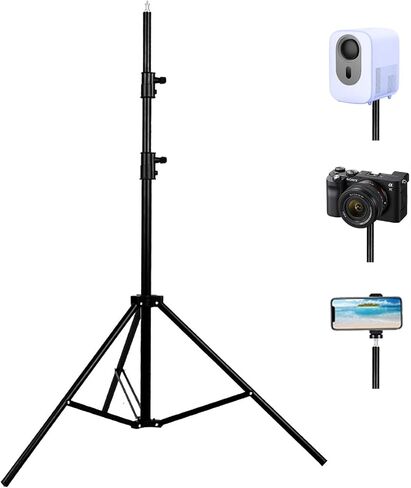 حامل ثلاثي القوائم لجهاز العرض قابل للتعديل من ONOAYO، حامل ثلاثي محمول على الأرض، حامل ثلاثي القوائم قابل للطي، حامل خارجي لجهاز العرض، قابل للتعديل in Kuwait