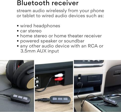 محول استقبال الصوت اللاسلكي بتقنية البلوتوث من MEE audio BTR مع تقنية تحسين الصوت Cinemaear in Kuwait