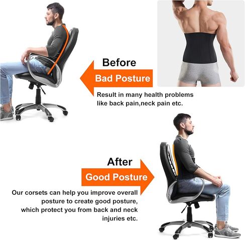 TAILONG عرق مدرب خصر حزام الرجال النيوبرين الخصر المتقلب لتخفيف الوزن محدد شكل الجسم البطن تحكم ملابس داخلية حزام رياضي in Kuwait