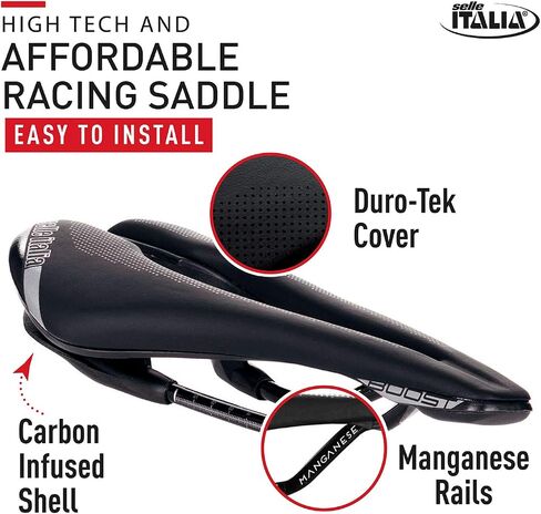 Selle Italia، SP-01 Boost TM Superflow، سرج دراجة MTB ودراجة الطريق - للرجال والنساء in Saudi Arabia