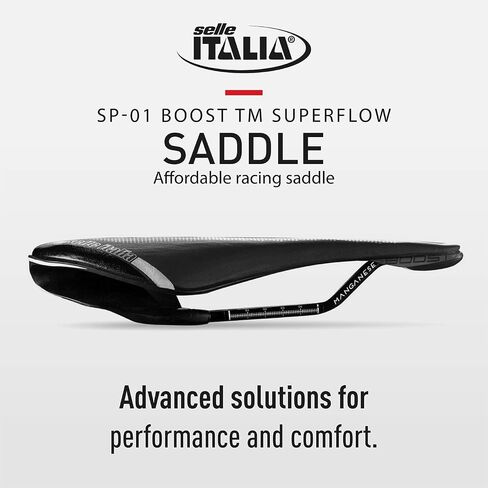 Selle Italia، SP-01 Boost TM Superflow، سرج دراجة MTB ودراجة الطريق - للرجال والنساء in Saudi Arabia