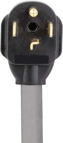 1.5FT 10-AWG مهايئ شحن Nema 14-30P إلى 14-50R EV شديد التحمل، مجفف 30 أمبير إلى 50 أمبير EV، محول شاحن EV، مجفف إلى شاحن EV 50 أمبير. استبدال محول مجفف إلى تسلا in Kuwait