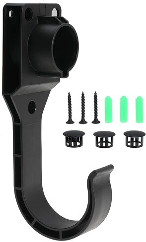 EV Charger Holder, Portable Electric Car Charger Hooks, EV Charger Nozzle Holster Dock and J-Hook Combination for J1772 Connector in Kuwait