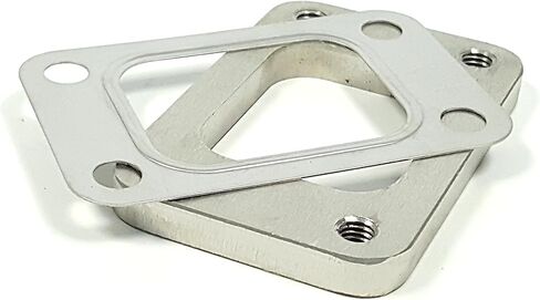Laser Cut T4 Turbo Exhaust Manifold Flange spacer for T04 T04E T04Z GT45 T4 T76 T66 turbochargers in Kuwait