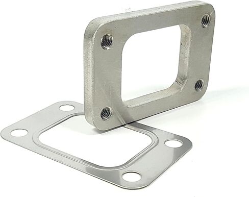 Laser Cut T4 Turbo Exhaust Manifold Flange spacer for T04 T04E T04Z GT45 T4 T76 T66 turbochargers in Kuwait