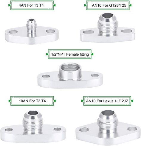 4AN تركيب T3 T3/T4 T04 توربو النفط تغذية مدخل طقم محوّل حشية الحافة in Kuwait