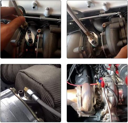 4AN تركيب T3 T3/T4 T04 توربو النفط تغذية مدخل طقم محوّل حشية الحافة in Kuwait