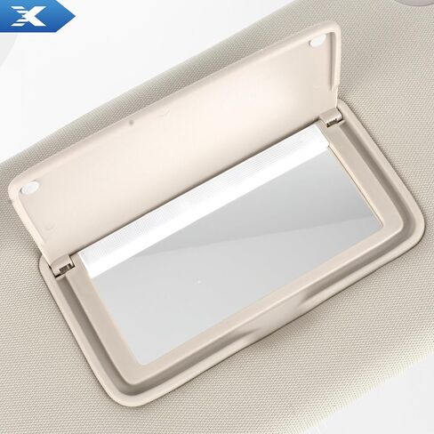 Car Right Passenger Side Sun Visor with Lamp & Mirror for Nissan Pathfinder 2013-2018 Infiniti QX60 2014-2017 JX35 2013 Replaces# 964009PB0A in Saudi Arabia