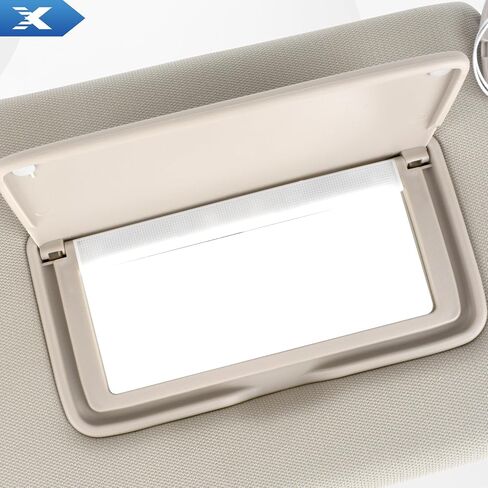 Car Right Passenger Side Sun Visor with Lamp & Mirror for Nissan Pathfinder 2013-2018 Infiniti QX60 2014-2017 JX35 2013 Replaces# 964009PB0A in Saudi Arabia