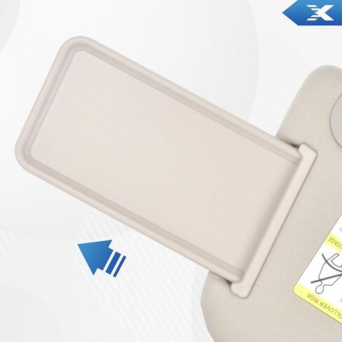 Car Right Passenger Side Sun Visor with Lamp & Mirror for Nissan Pathfinder 2013-2018 Infiniti QX60 2014-2017 JX35 2013 Replaces# 964009PB0A in Saudi Arabia