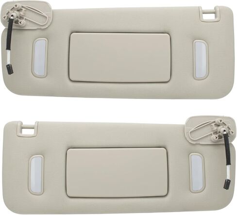 واقي الشمس للسائق الأيسر من NHILES متوافق مع Cadillac Chevy Gmc 2007 2008 2009 2010 2011 2012 2013 2014 رقم استبدال واقي الشمس 22850306 اللون: رمادي in Kuwait