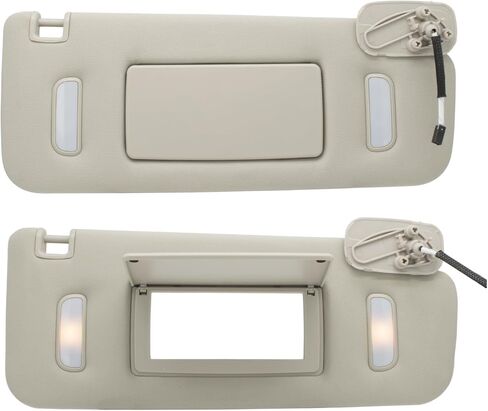 واقي الشمس للسائق الأيسر من NHILES متوافق مع Cadillac Chevy Gmc 2007 2008 2009 2010 2011 2012 2013 2014 رقم استبدال واقي الشمس 22850306 اللون: رمادي in Kuwait