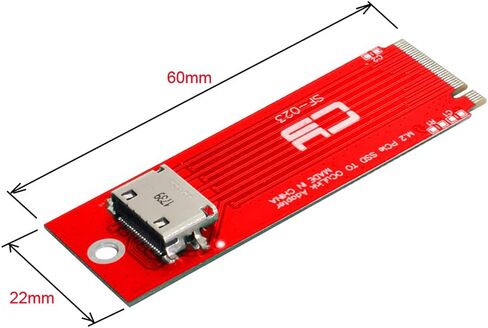 NFHK PCI-E 3.0 M.2 M-Key إلى Oculink SFF-8612 SFF-8611 محول المضيف لمحول PCIe Nvme SSD 2260 in Saudi Arabia