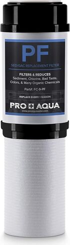 فلتر بديل PRO+AQUA RV لـ WS-P-REG-KITV2، الطعم، الرائحة، الرواسب، الكلور in Kuwait