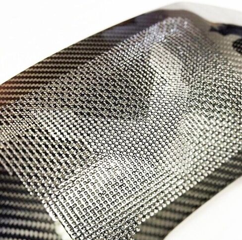 2020+ C8 Corvette من ألياف الكربون لوحدة التحكم العلوية بشعار مضخم الصوت العلوي وغطاء مكبر الصوت من ألياف الكربون الحقيقية عالي اللمعان يناسب 2020 2021 2022 2023 2024 من الجيل التالي من الكربون OEM (ألياف الكربون) in Kuwait