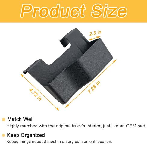 صندوق تخزين معلق لوحدة التحكم المركزية PIMCAR لـ 2011-2018 Jeep Wrangler JK JKU 2/4 باب، ملحقات داخلية لدرج تنظيم مسند الذراع (ليس لـ JL JLU) in Kuwait