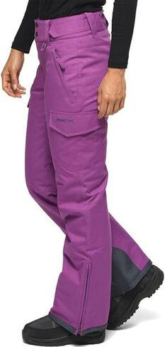 Arctix Women's Snow Sports Insulated Cargo Pants, Amethyst Melange, Medium in Saudi Arabia