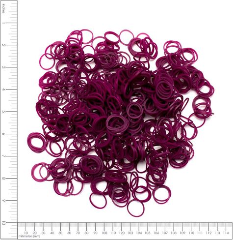 Cousin DIY White Rubber Bands with S Clips - 624pc in Saudi Arabia