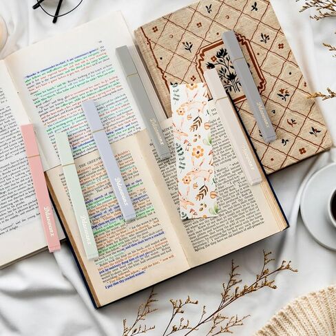 لوازم دراسة الكتاب المقدس الجمالية، 6 عبوات من ألوان الباستيل بطرف إزميل، علامات الكتاب المقدس اللطيفة تجف بسرعة، مثالية لملاحظات دراسة الكتاب المقدس والمكتب المدرسي in Kuwait