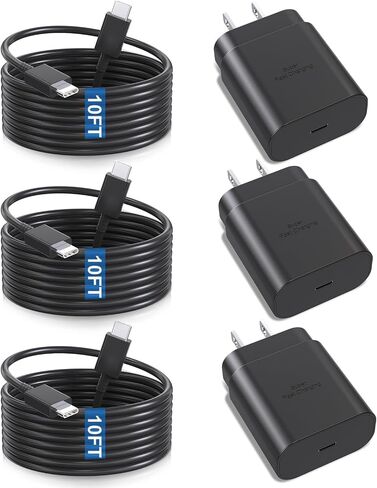 Samsung Super Fast Charger,Type C 25W USB C Wall Charger Fast Charging in Kuwait