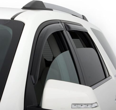 Auto Ventshade [AVS] In-Channel Ventvisor / Rain Guards | Fits 2003 - 2011 Honda Element- Smoke, 2 pcs. | 192725 in Saudi Arabia