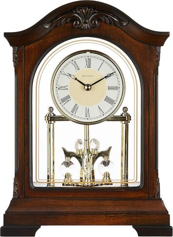 Bulova B1845 Durant Chiming Clock, Walnut in Saudi Arabia