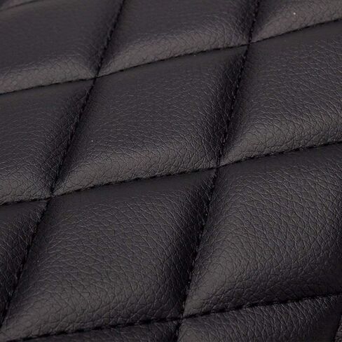Universal Motorcycle Retro Diamond Flat Brat Style Cafe Racer Seat for CB CL Retro Yamaha SR XJ Suzuki GS (Black) in Saudi Arabia